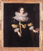 GHEERAERTS, Marcus the Younger Portrait of Lady Anne Ruhout df Spain oil painting artist